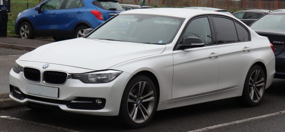 BMW 3 Series (F30) saloon, front three-quarter