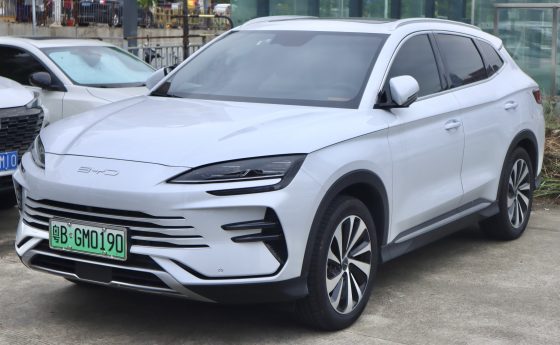BYD Sealion 6, front three-quarter — sold in China as the Song Plus DM-i