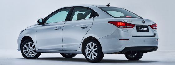 Changan Alsvin, rear three-quarter