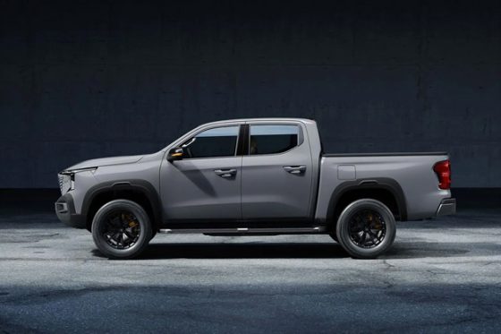 Changan NEVO Hunter, side