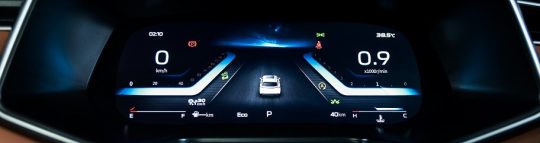 Changan Oshan X7 10-inch digital cluster