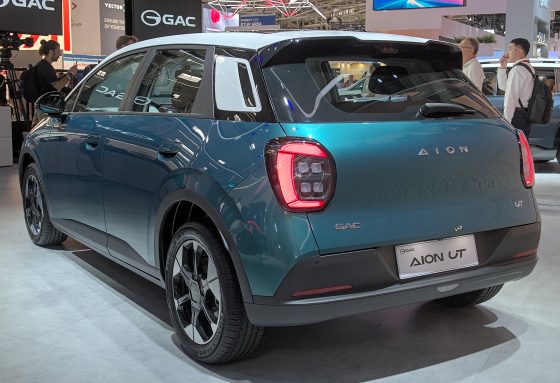 GAC Aion UT, rear three-quarter