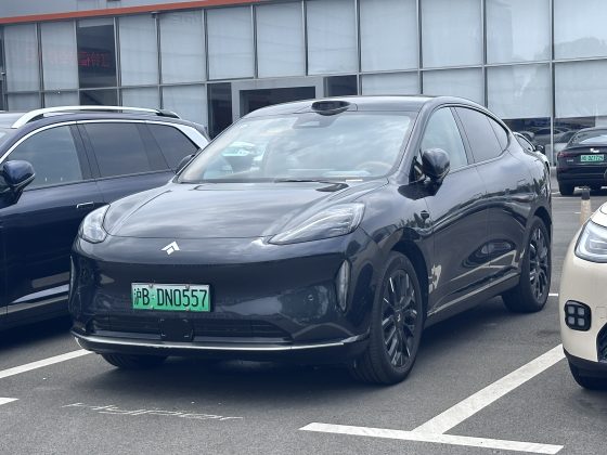 GAC Hyptec HT, front three-quarter