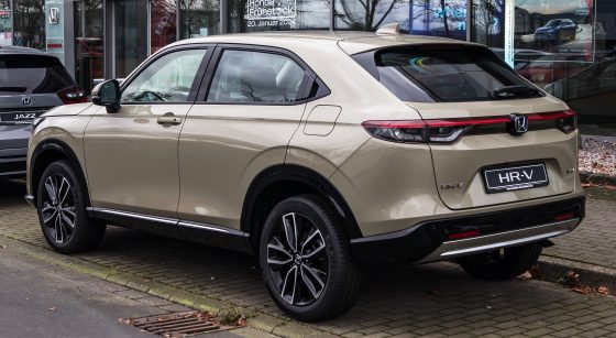 Honda HR-V (third generation), rear three-quarter