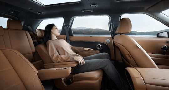 Hyundai Palisade Hybrid interior