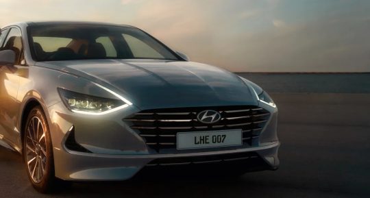 Hyundai Sonata exterior detail
