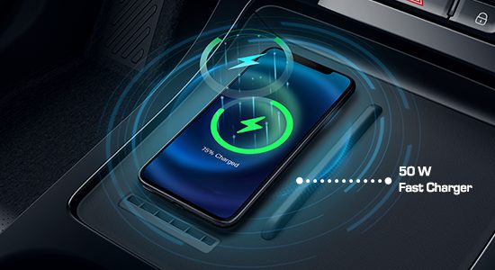 J5 50 W wireless charging pad