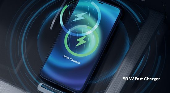J7 50 W wireless charging pad