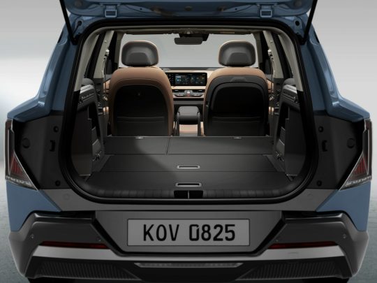 Kia EV5 load space, 513 litres