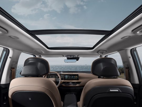 Kia EV5 panoramic sunroof