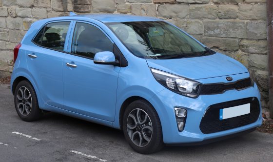 Kia Picanto (JA), front three-quarter