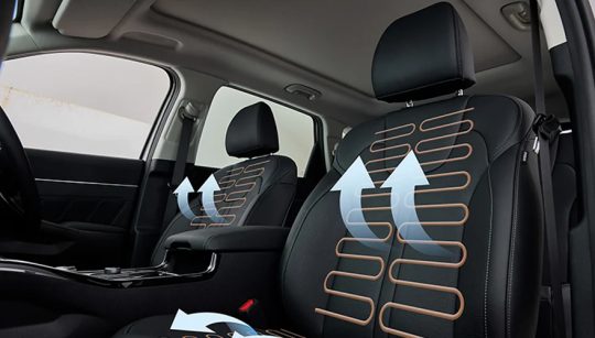 Kia Sorento cabin