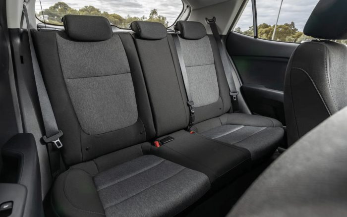 Rear seats