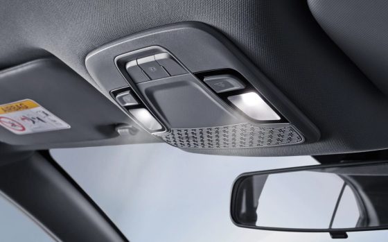 Proton Saga overhead console