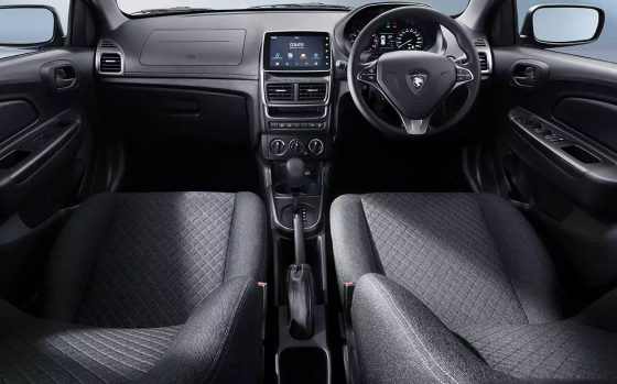 Proton Saga dashboard