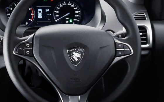 Proton Saga instrument cluster