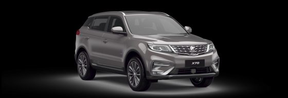 Proton X70 in Jet Grey