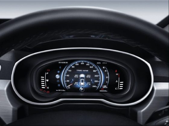 Proton X70 instrument cluster