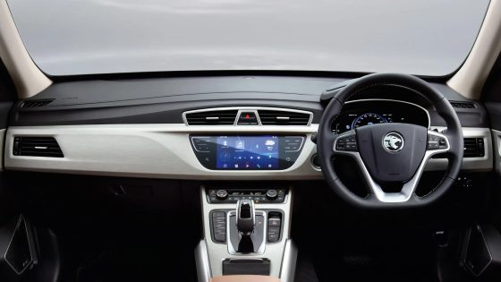 Proton X70 dashboard and steering wheel