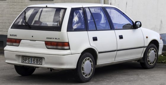 Suzuki Cultus, the shape built in Pakistan until 2016