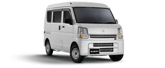 Suzuki Every in White