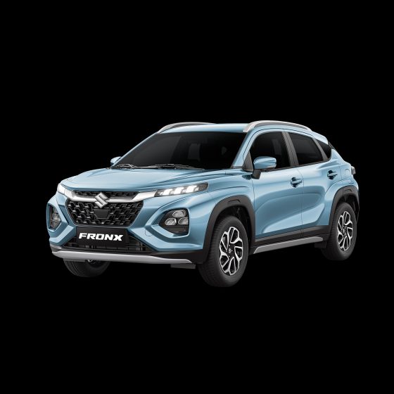Suzuki Fronx in Ice Greyish Blue