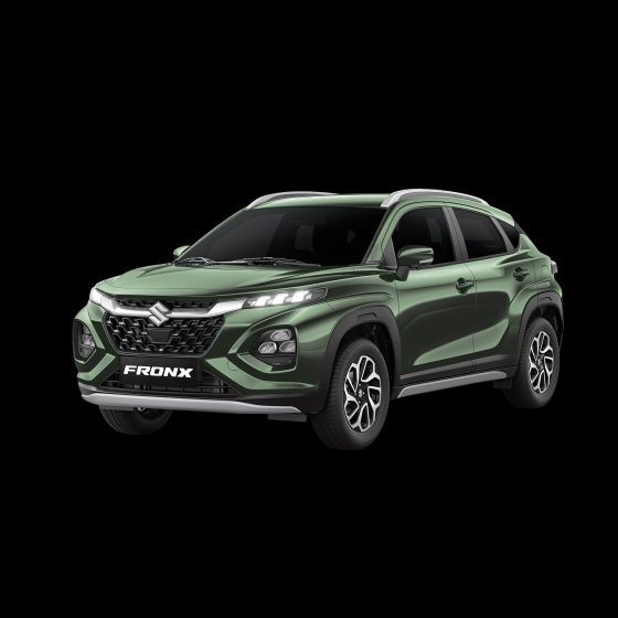 Suzuki Fronx in Jungle Green