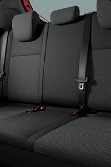 Suzuki Swift rear seat headrests