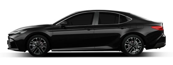 Toyota Camry Hybrid in Neutral Black
