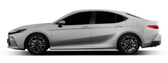 Toyota Camry Hybrid in Silver