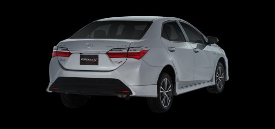 Toyota Corolla Altis X, rear