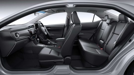 Toyota Corolla Altis X cabin