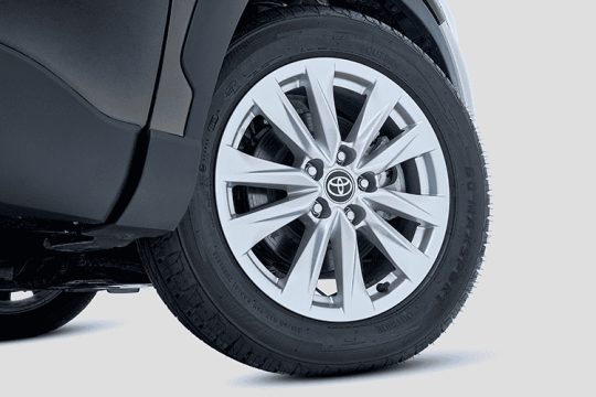 Toyota Corolla Cross 17-inch alloy wheel