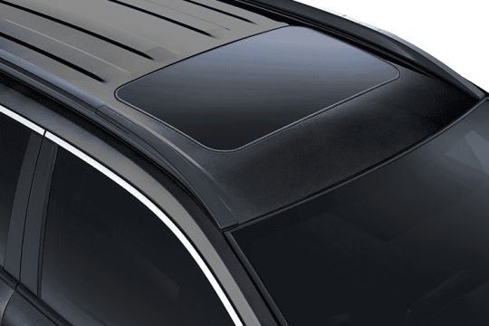 Toyota Corolla Cross moonroof and roof rails