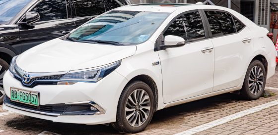 Toyota Corolla Grande (E170), front