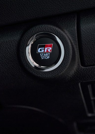 Toyota Fortuner GR-S start button