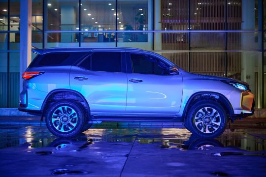 Toyota Fortuner Legender at night
