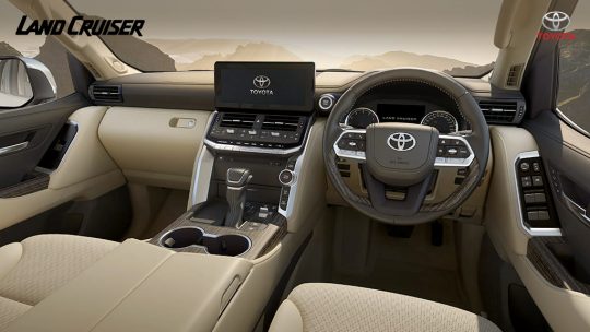 Toyota Land Cruiser 300 cabin
