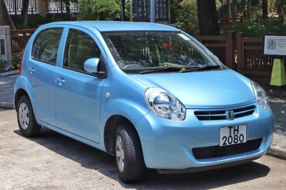 Toyota Passo (second generation), front three-quarter