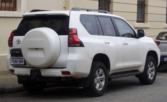 Toyota Prado (J150), rear