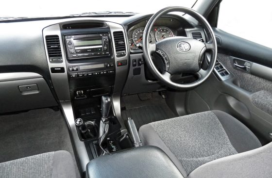 Toyota Prado (J120) cabin