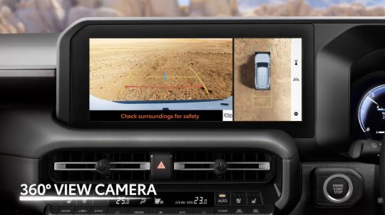 Toyota Prado 250 360-degree view camera