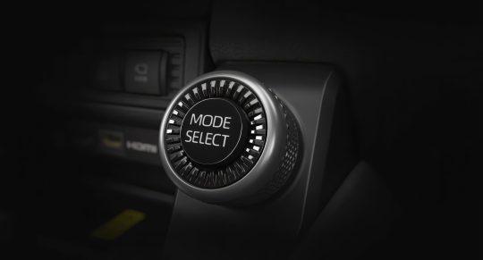 Toyota Prado 250 drive mode selector