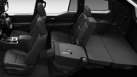 Toyota Prado 250 rear seats