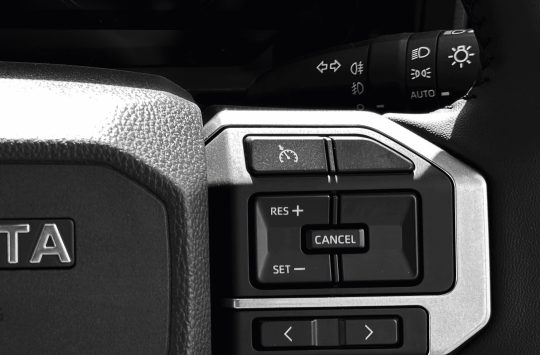 Toyota Prado 250 steering column controls