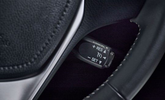 Toyota Yaris cruise control stalk